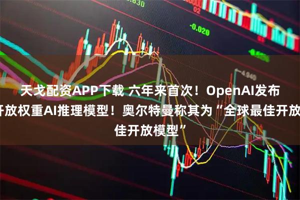 天戈配资APP下载 六年来首次！OpenAI发布两款开放权重AI推理模型！奥尔特曼称其为“全球最佳开放模型”
