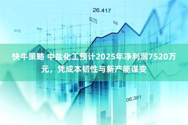 快牛策略 中盐化工预计2025年净利润7520万元，凭成本韧性与新产能谋变